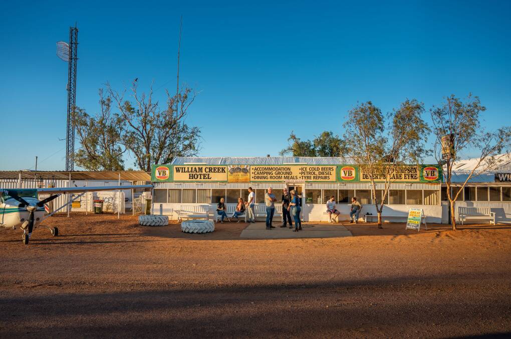 William Creek Hotel, Oodnadatta Track, South Australia.