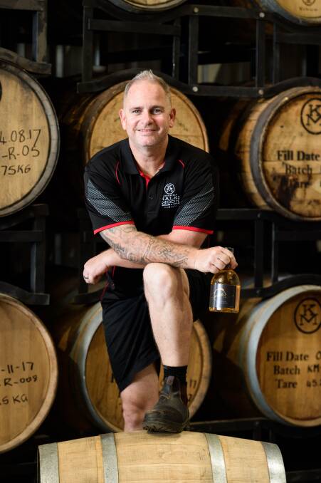 Kalki Moon Distilling Company's Rick Prosser. Picture: Paul Beutel Kalki Moon Distilling Company's Rick Prosser. Picture: Paul Beutel