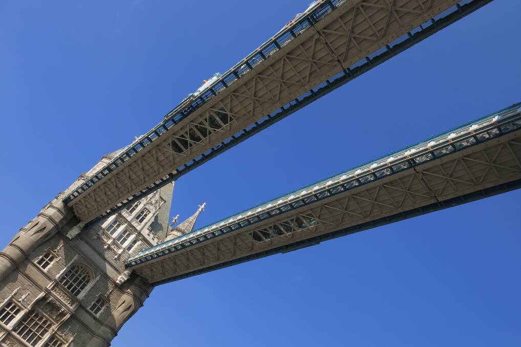 Glass Floors of Tower Bridge. Glass Floors of Tower Bridge.