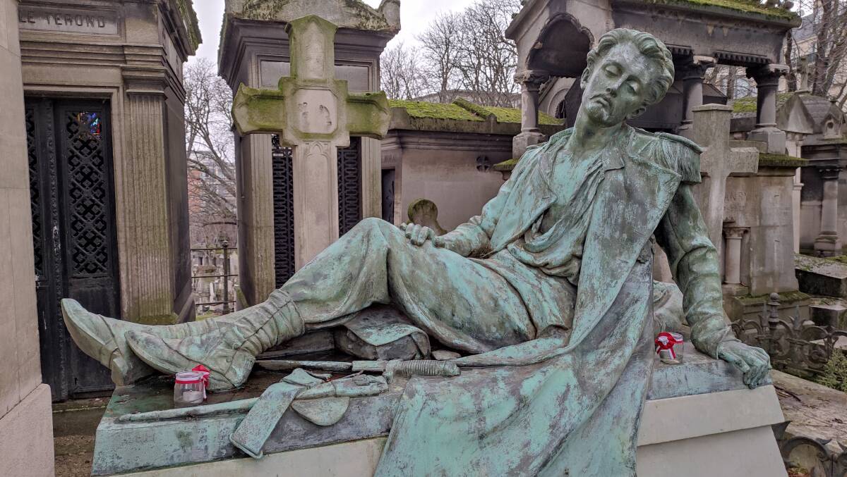 Paris's cemeteries have plenty to grab the attention. Picture: Steve McKenna Paris's cemeteries have plenty to grab the attention. Picture: Steve McKenna