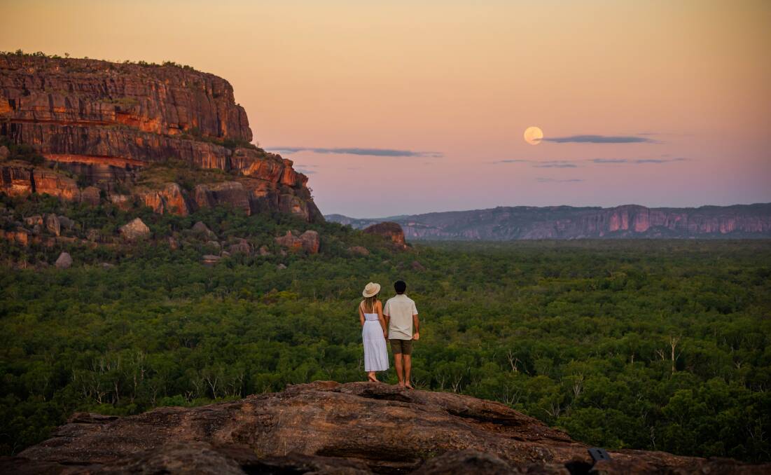 Nawurlandja lookout. Picture: Tourism NT/Kyle Hunter & Hayley Anderson Nawurlandja lookout. Picture: Tourism NT/Kyle Hunter & Hayley Anderson