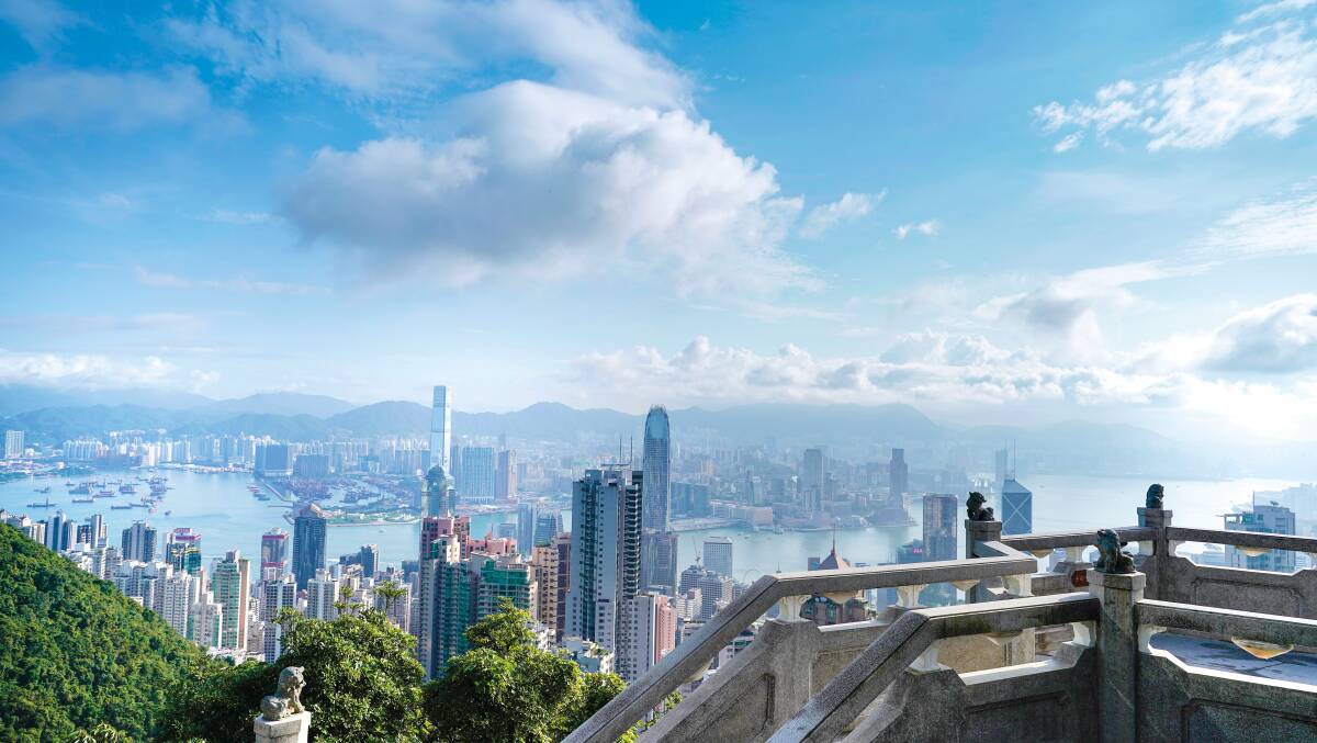 View from the Peak Circle Walk.