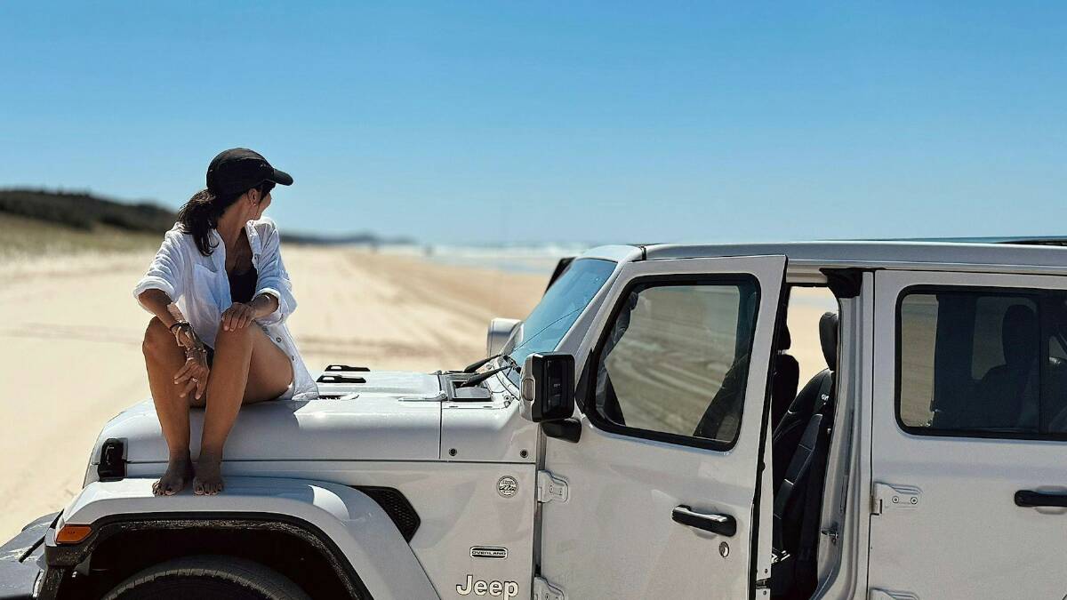 Luisa Di-Finizio on Great Beach Drive. Picture supplied