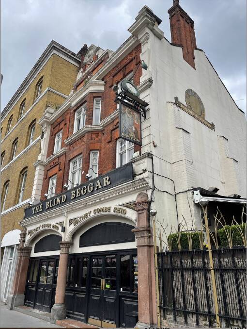 The Blind Beggar. Picture: Matt Brace