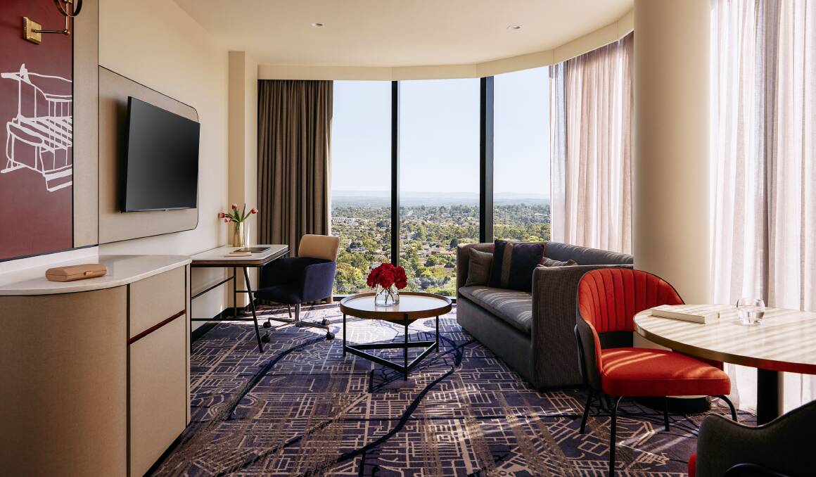 Room with a view at Mercure Melbourne Doncaster. Room with a view at Mercure Melbourne Doncaster.