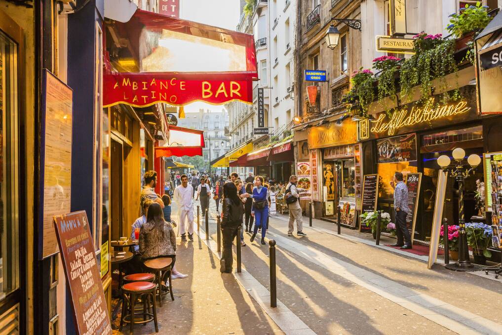 The Latin Quarter on the Left Bank. Picture by Getty Images