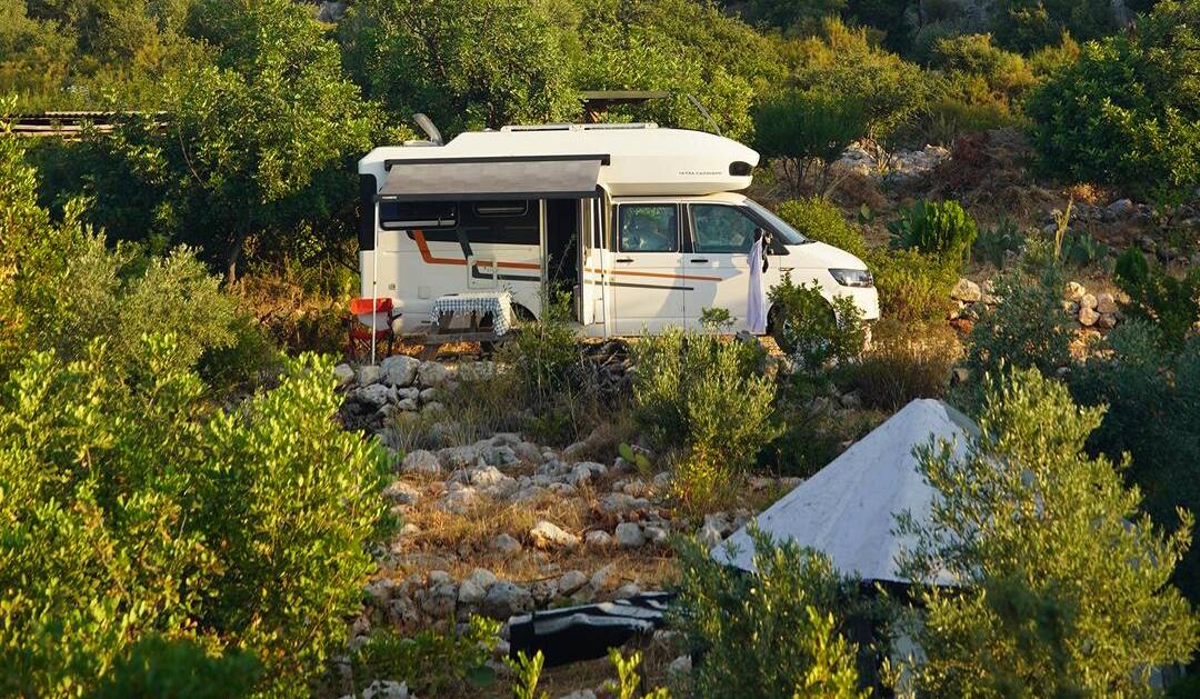 A picturesque campsite for the rented van. Picture by John Paul Moloney A picturesque campsite for the rented van. Picture by John Paul Moloney
