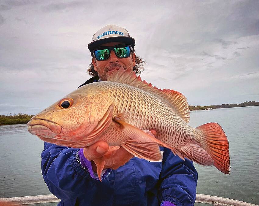 Catch of the day on a fishing tour. 