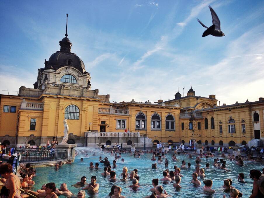 Bohemian bath culture in Budapest. Pictures: Getty Images