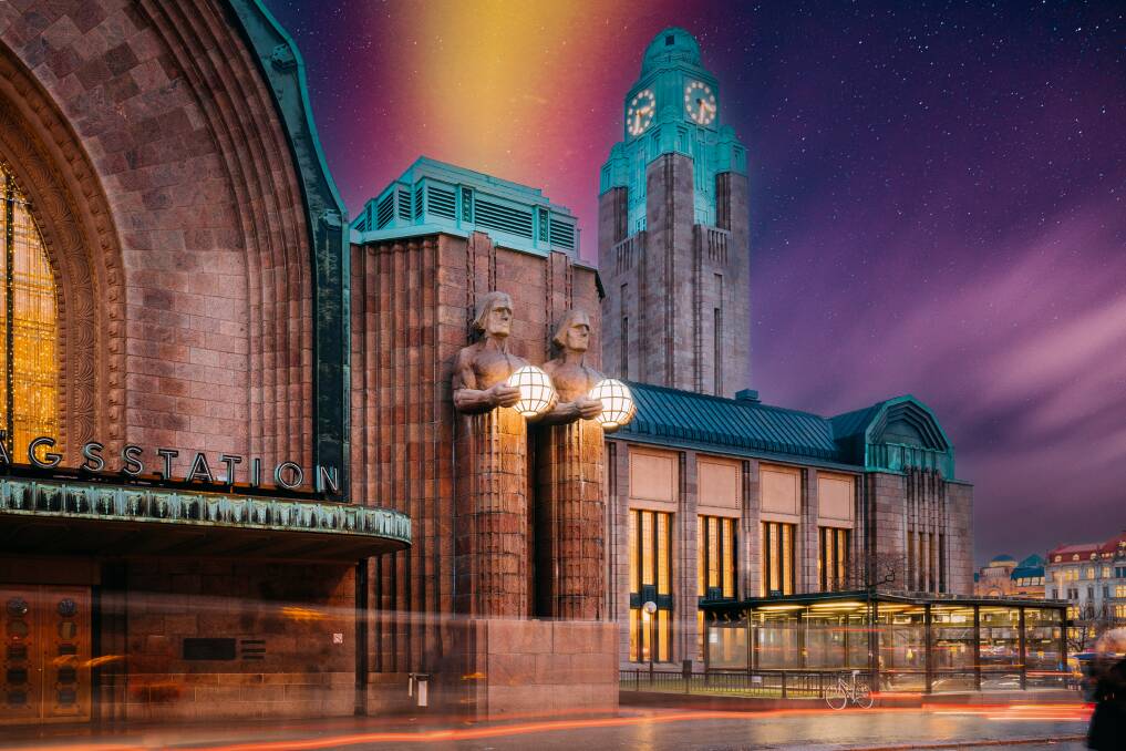 Helsinki Central Station. Picture: Getty Images Helsinki Central Station. Picture: Getty Images