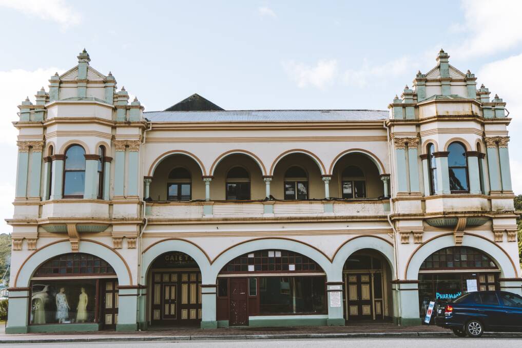 The Gaiety Theatre in Zeehan. Picture: Ollie Khedun and West Coast Council