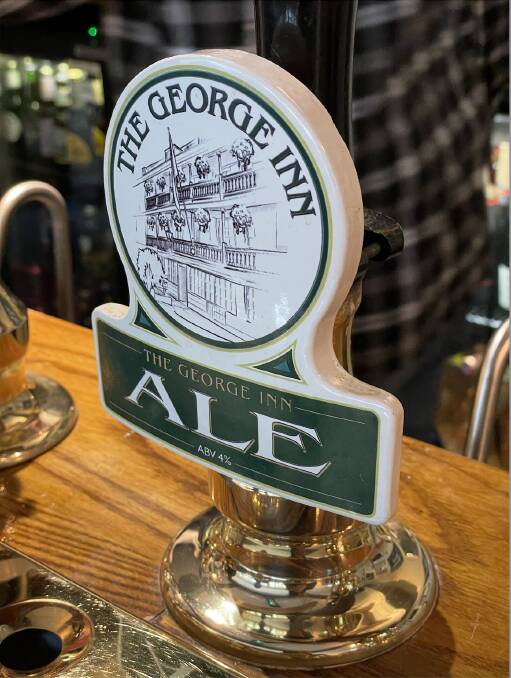 Ale at the George Inn. Picture: Matt Brace