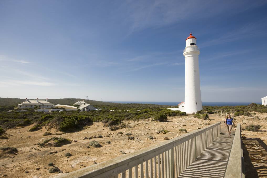 Cape Nelson lighthouse. Cape Nelson lighthouse.