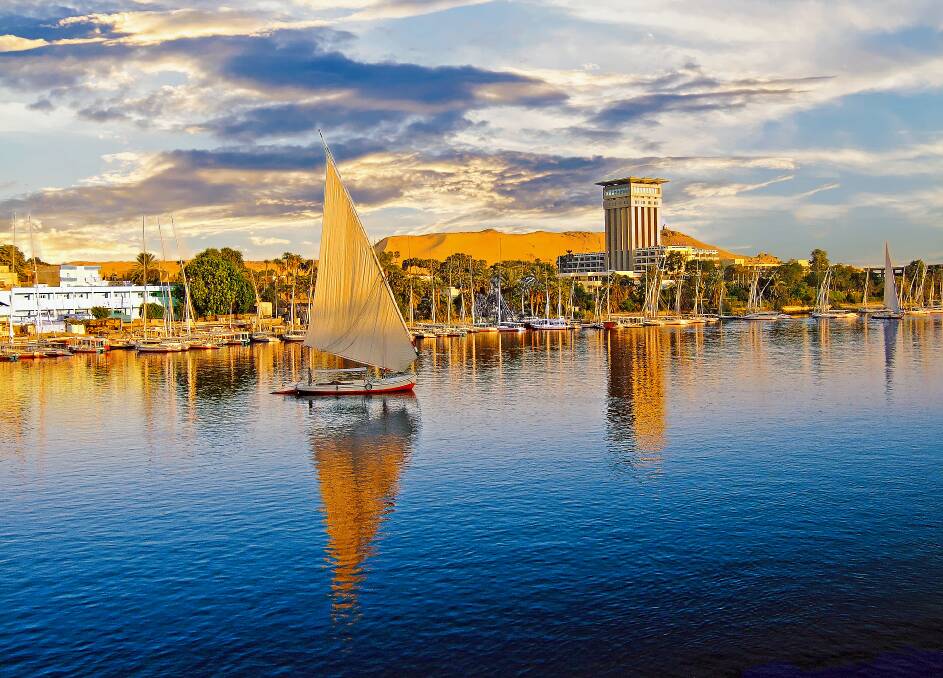 Cruising the Nile is a great way to visit major sites. Picture: Shutterstock Cruising the Nile is a great way to visit major sites. Picture: Shutterstock