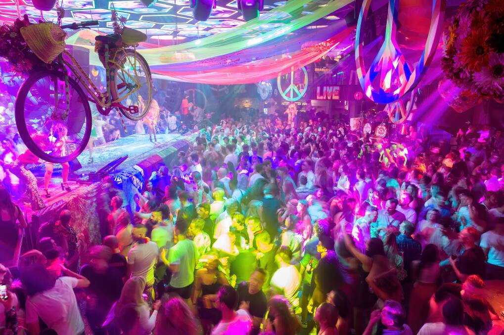 Ibiza's Pacha mega-club has been pulsating since 1973. Picture: Getty Images