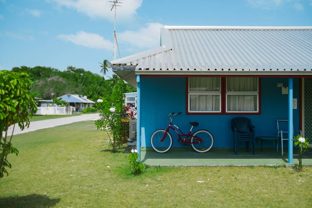A house on Home Island. A house on Home Island.