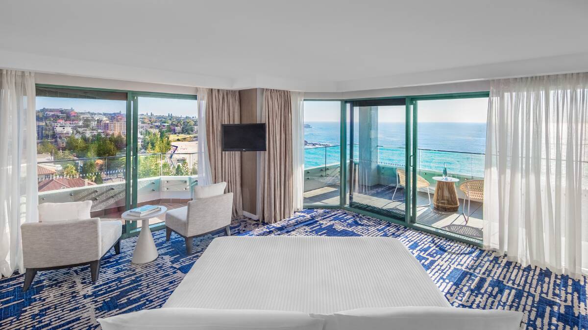 A guestroom at the Crowne Plaza Sydney Coogee hotel. A guestroom at the Crowne Plaza Sydney Coogee hotel.