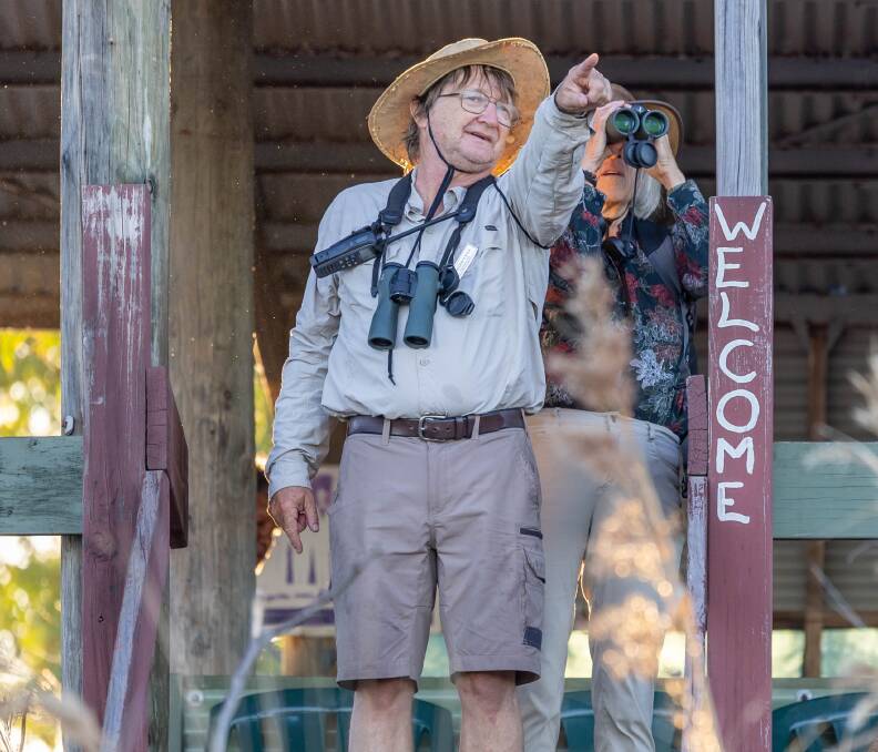 Expedition leader Malcolm Turner at Freshwater Cove. Picture: Tim Faircloth Expedition leader Malcolm Turner at Freshwater Cove. Picture: Tim Faircloth