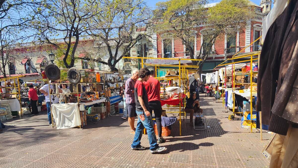 Feria de San Telmo, Buenos Aires. Picture by Natascha Mirosch.