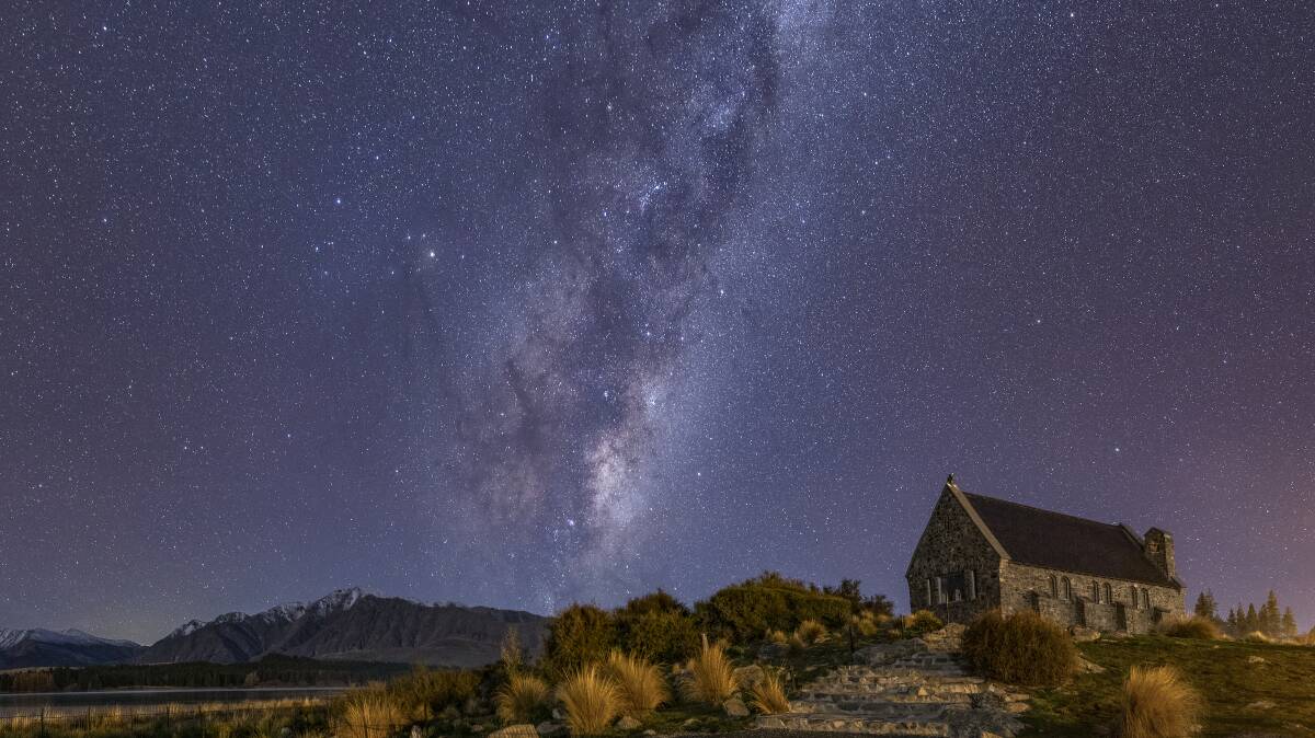 Stargazing at Tekapo. Picture: Rachel Gillespie Stargazing at Tekapo. Picture: Rachel Gillespie