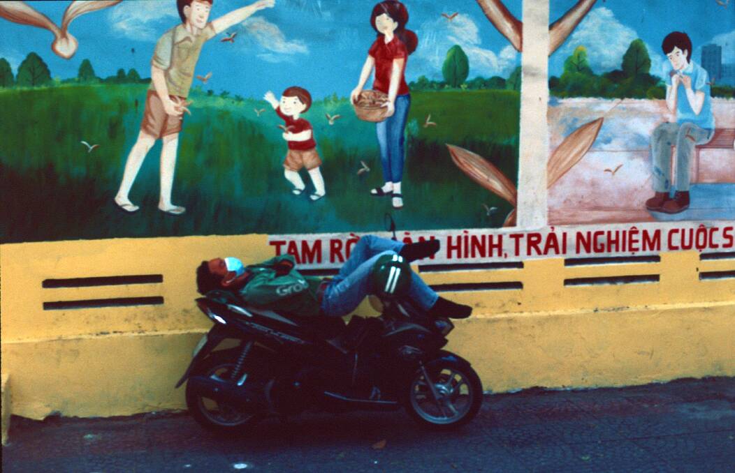 Quiet time in Ho Chi Minh City. Picture: Jasper Lindell Quiet time in Ho Chi Minh City. Picture: Jasper Lindell