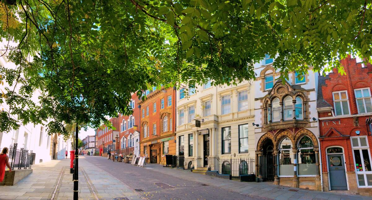 Nottingham Lace Market. Picture: Liyuan Liu