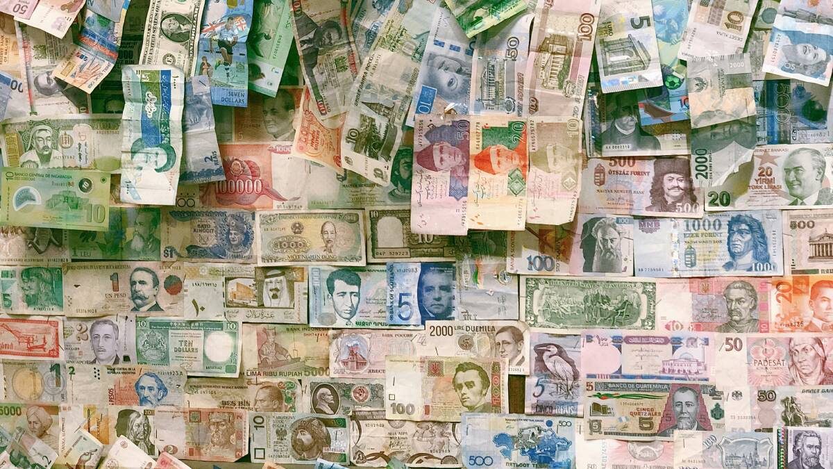 Keep an eye on the currencies when cruising.