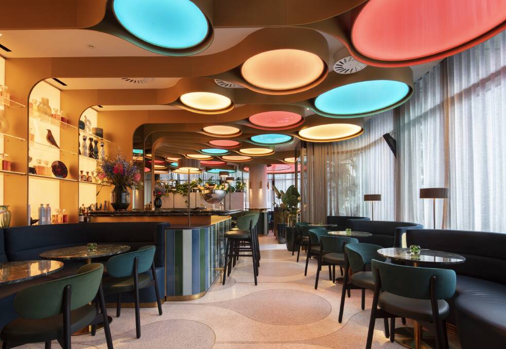 An onsite restaurant and bar. An onsite restaurant and bar.