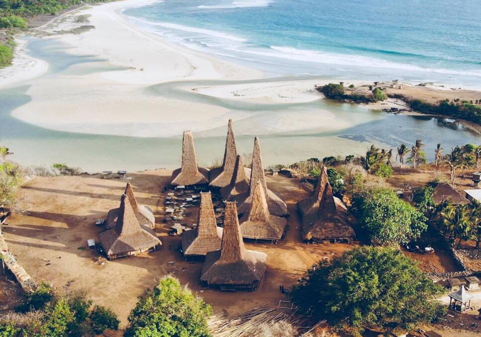 A West Sumba village.