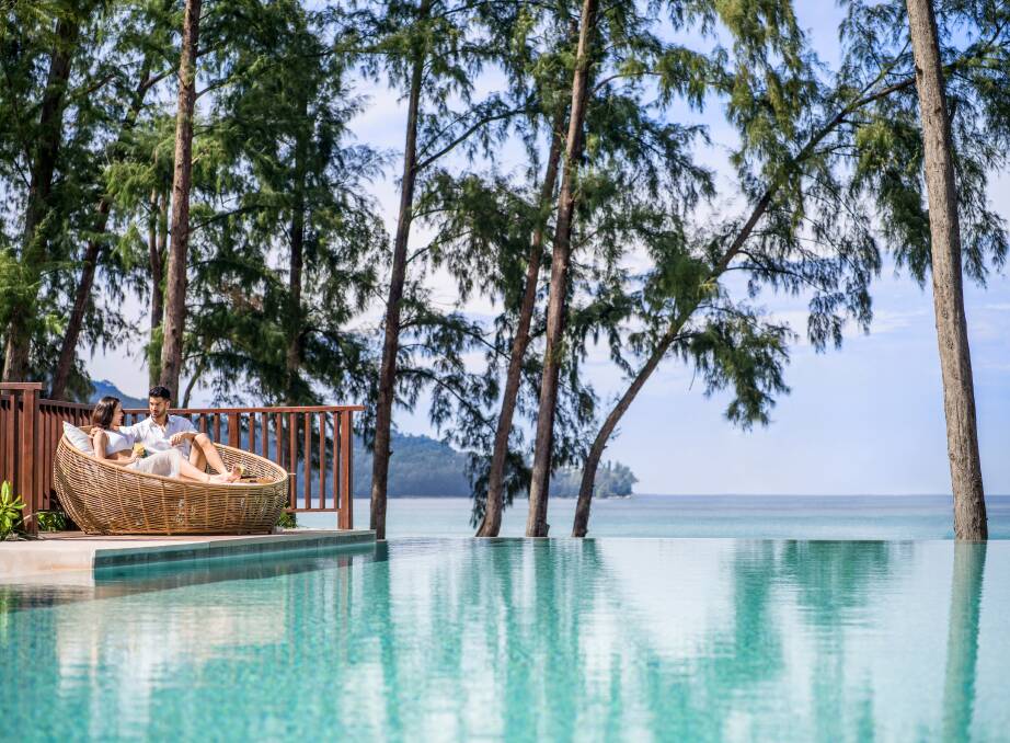 InterContinental Phuket Resort's infinity-edge pool with ocean views. InterContinental Phuket Resort's infinity-edge pool with ocean views.
