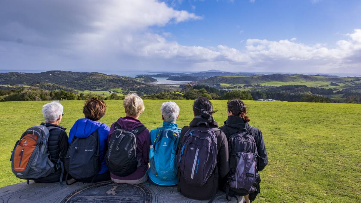 A World Expeditions tour in New Zealand.