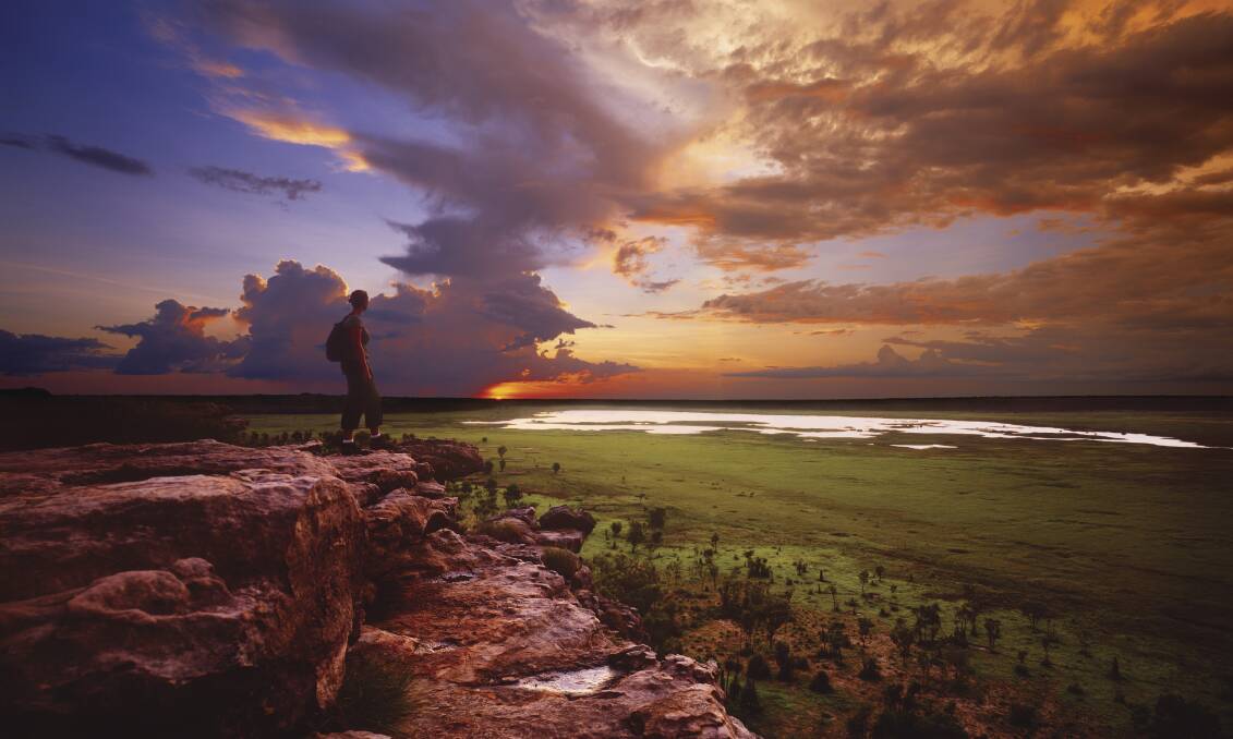 Ubirr sunset, Kakadu National Park. Picture: Tourism NT/Peter Eve Ubirr sunset, Kakadu National Park. Picture: Tourism NT/Peter Eve