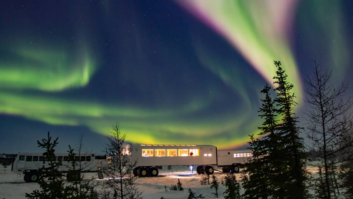 Aurora viewing with Frontiers North. Picture by Frontiers North Adventures Aurora viewing with Frontiers North. Picture by Frontiers North Adventures