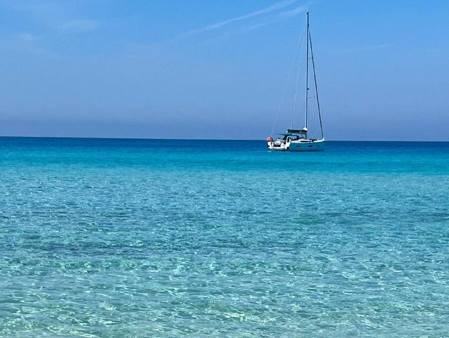 Crystalline waters at Saleccia Beach. Picture: Susan Gough Henly Crystalline waters at Saleccia Beach. Picture: Susan Gough Henly