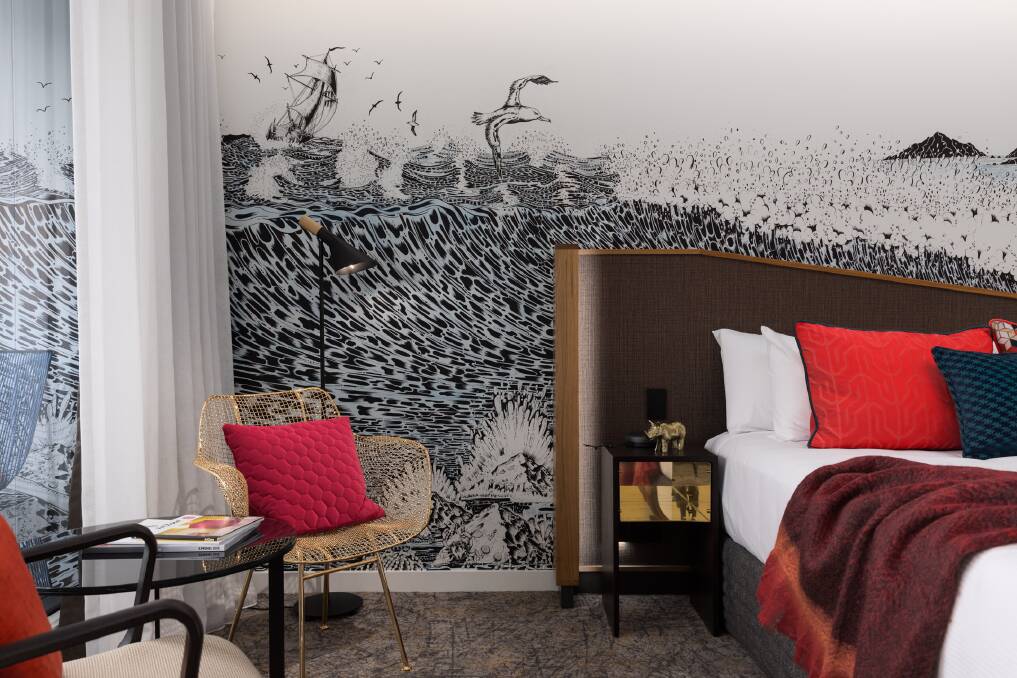 A room at QT Wellington.