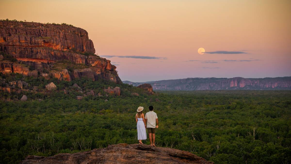 Nawurlandja lookout. Picture: Tourism NT/Kyle Hunter & Hayley Anderson Nawurlandja lookout. Picture: Tourism NT/Kyle Hunter & Hayley Anderson