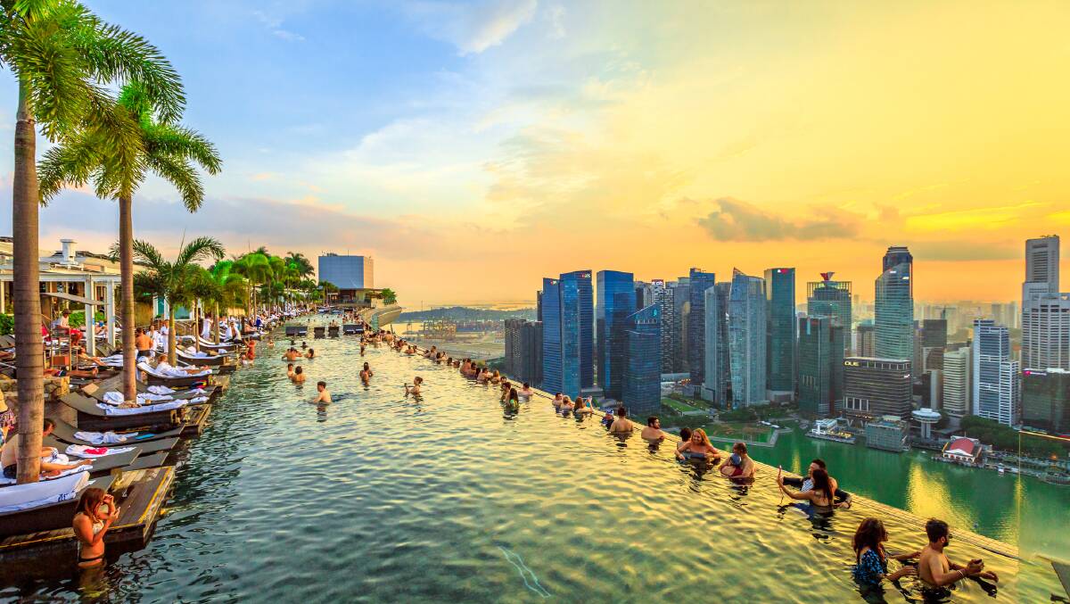 Marina Bay Sands. Picture by Getty Images Marina Bay Sands. Picture by Getty Images