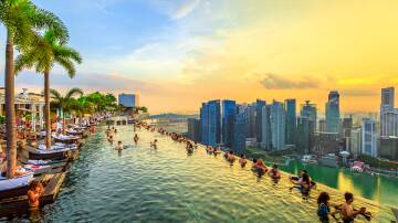 Marina Bay Sands. Picture by Getty Images