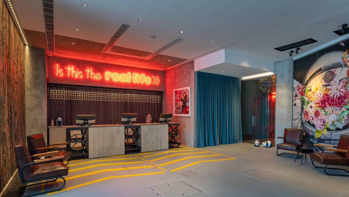 Reception at the Ovolo Southside.