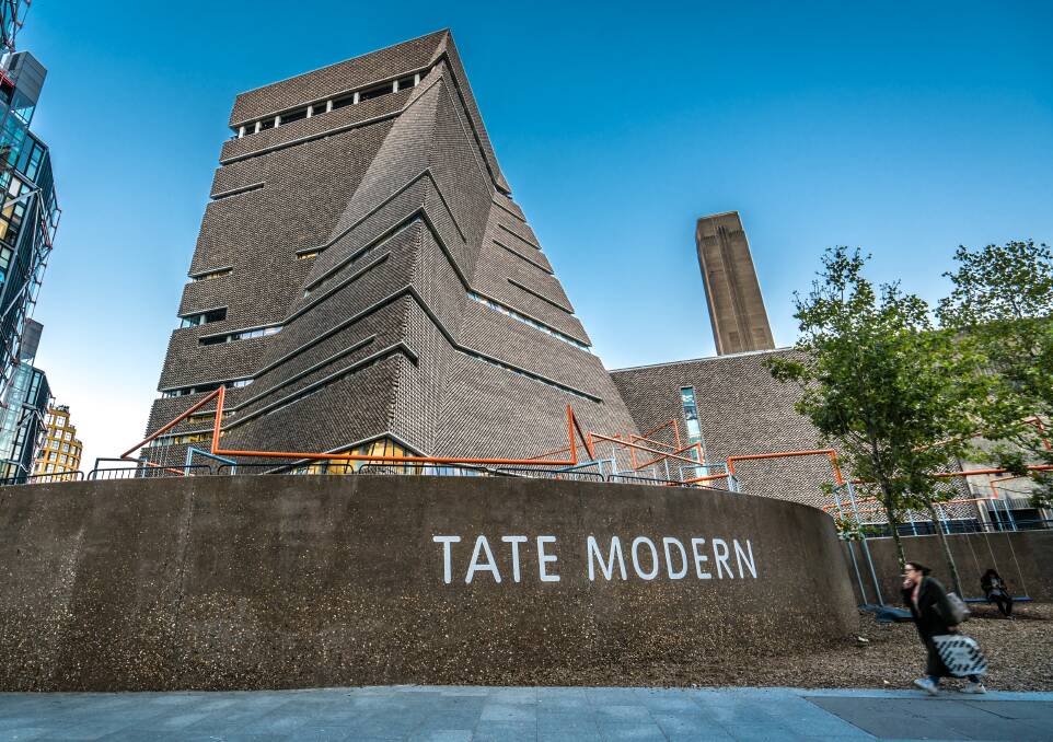 The Tate Modern. The Tate Modern.