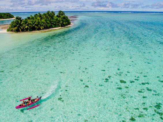 Cocos Keeling Islands, about 2750 kilometres north-west of Perth.
