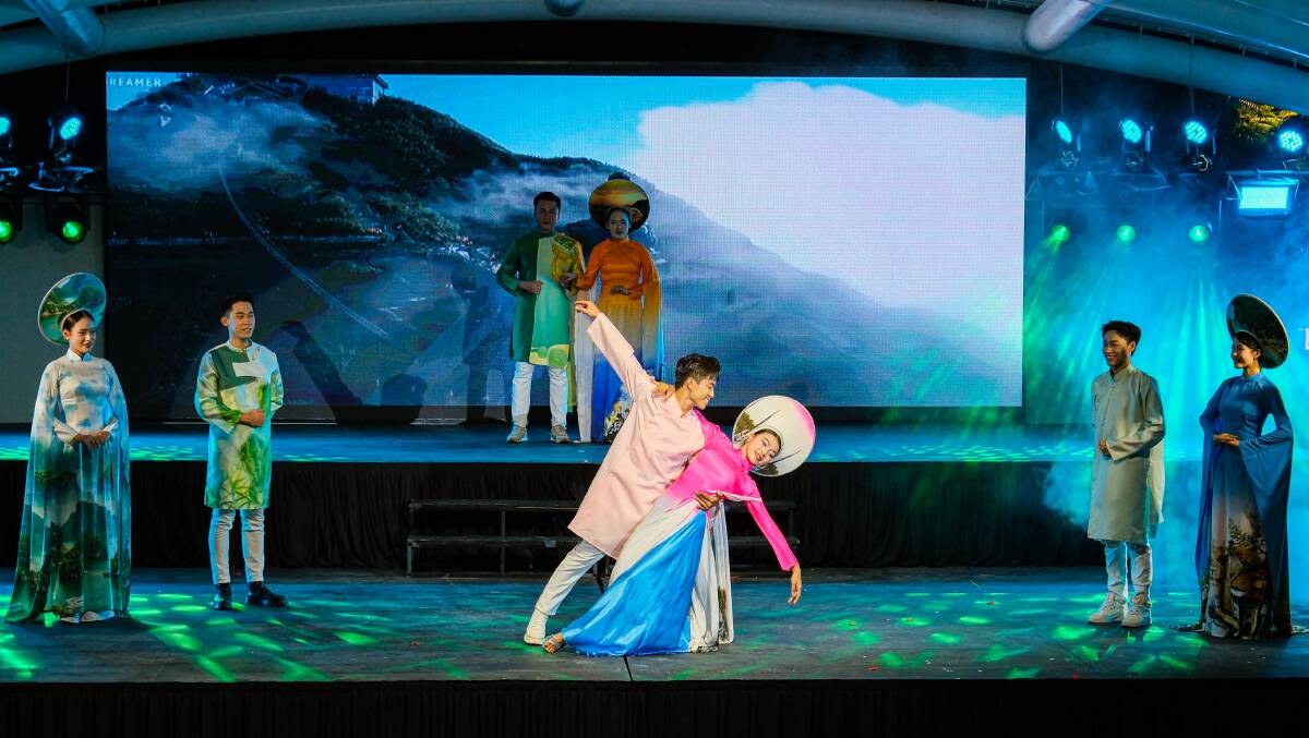 A show at Alma resort.