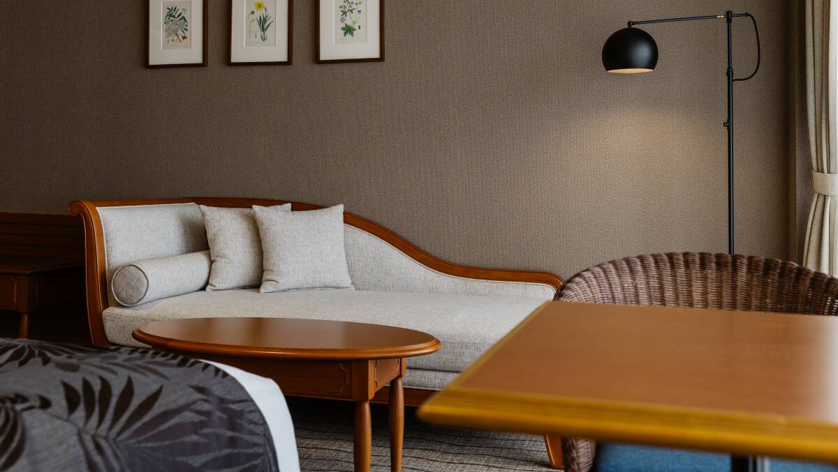 One of the guestrooms. One of the guestrooms.