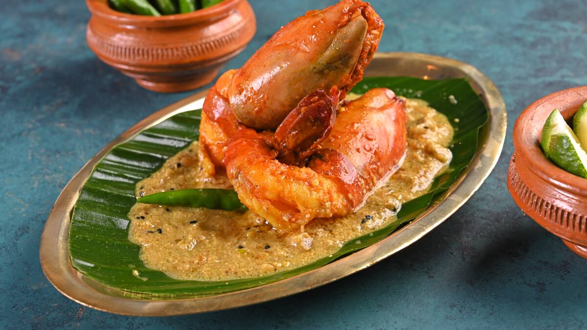 Seafood at pioneering restaurant Aaheli. Seafood at pioneering restaurant Aaheli.