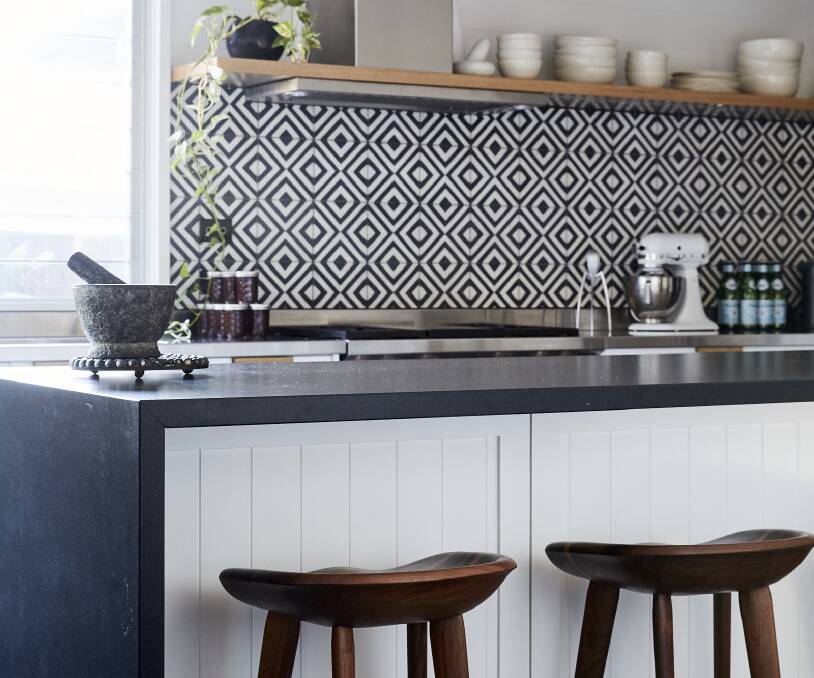 The property's communal kitchen.