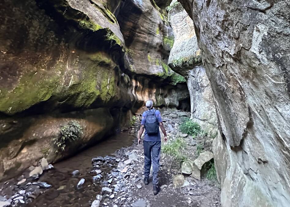 Cathedral Cave in the Golden Gate Highlands National Park. Picture by Laura Waters