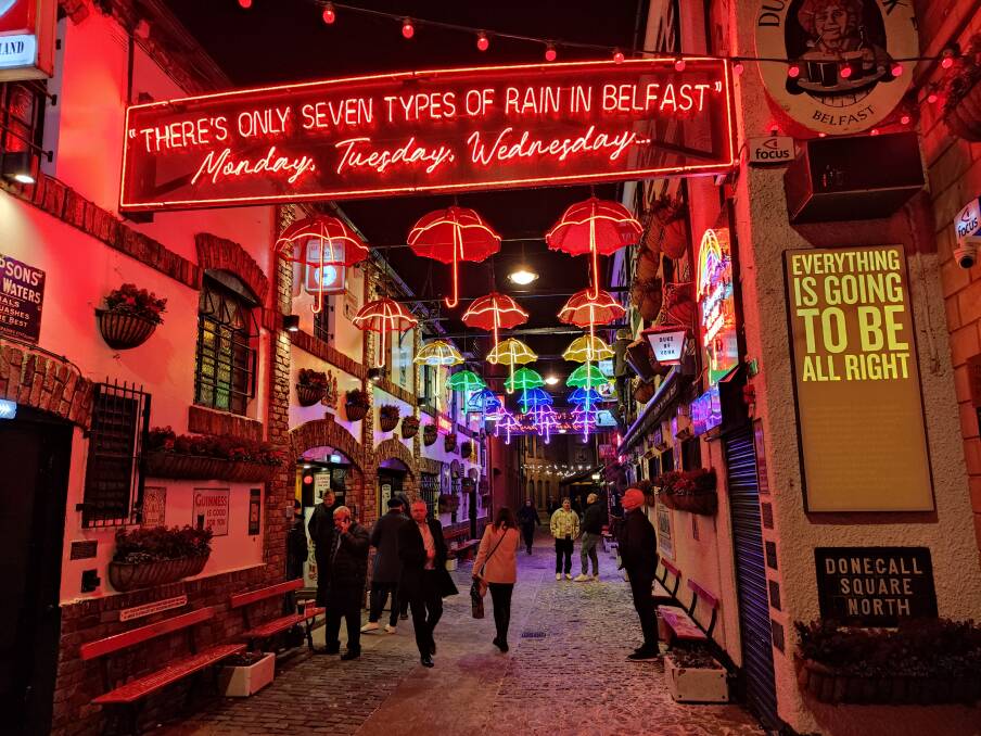 Belfast's Cathedral Quarter.