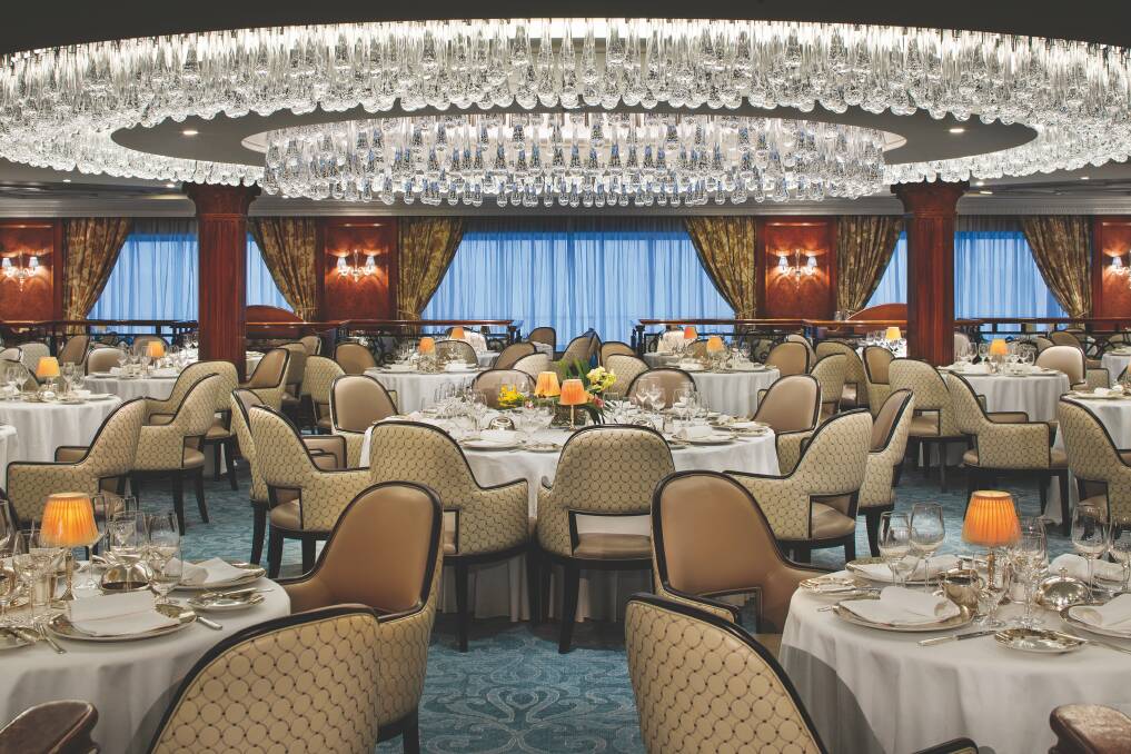 Regatta's Grand Dining Room. Regatta's Grand Dining Room.