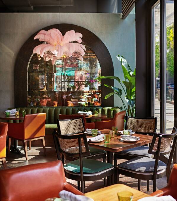 Stylish interiors at Alpana. Picture by Choose Chicago