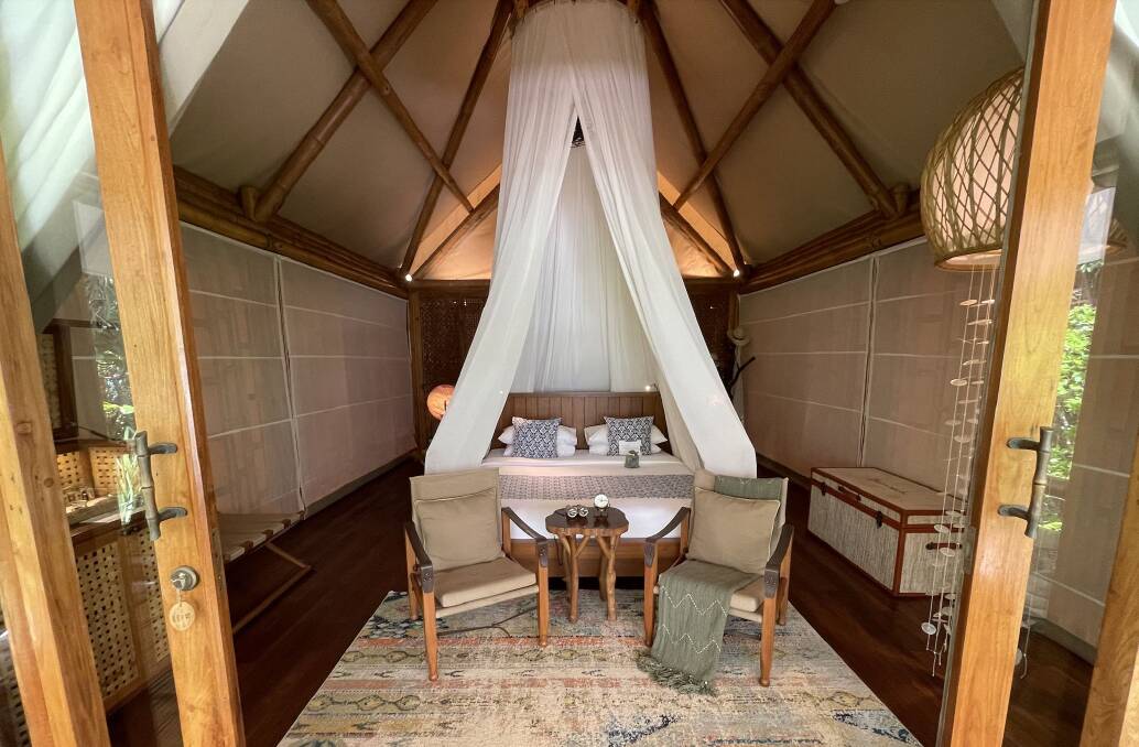 A tented suite. Picture: Matt Brace A tented suite. Picture: Matt Brace